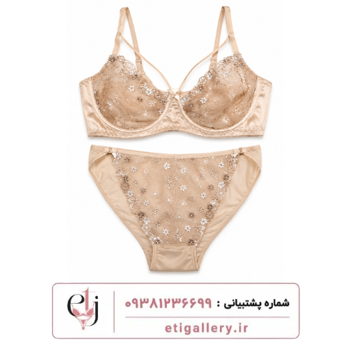 ست شورت و سوتین روژان کد 333